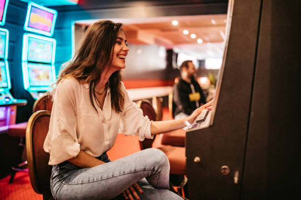 Nolimit City live-dealer studio with multiple camera angles and card tables